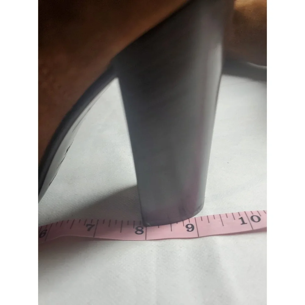 Sergio Rossi Size UK 39.5 Brown‎ Over Knee Pull On Boots Suede Made In Italy